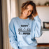 C & Win Sports Happy Camper Crewneck Sweatshirt S / Light Blue - C & Win Sports